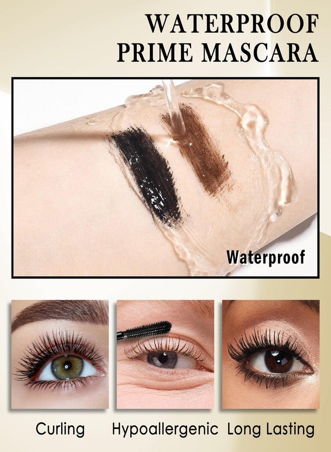 Lestpola Brown Mascara for Older Women 60 Plus, Tube Máscara Volume and Length for Mature Women with Thinning Lashes, Hypoallergenic Prime Mascara for Sensitive Eyes, Non Clumping Waterproof Long Lasting-02 - Image 5